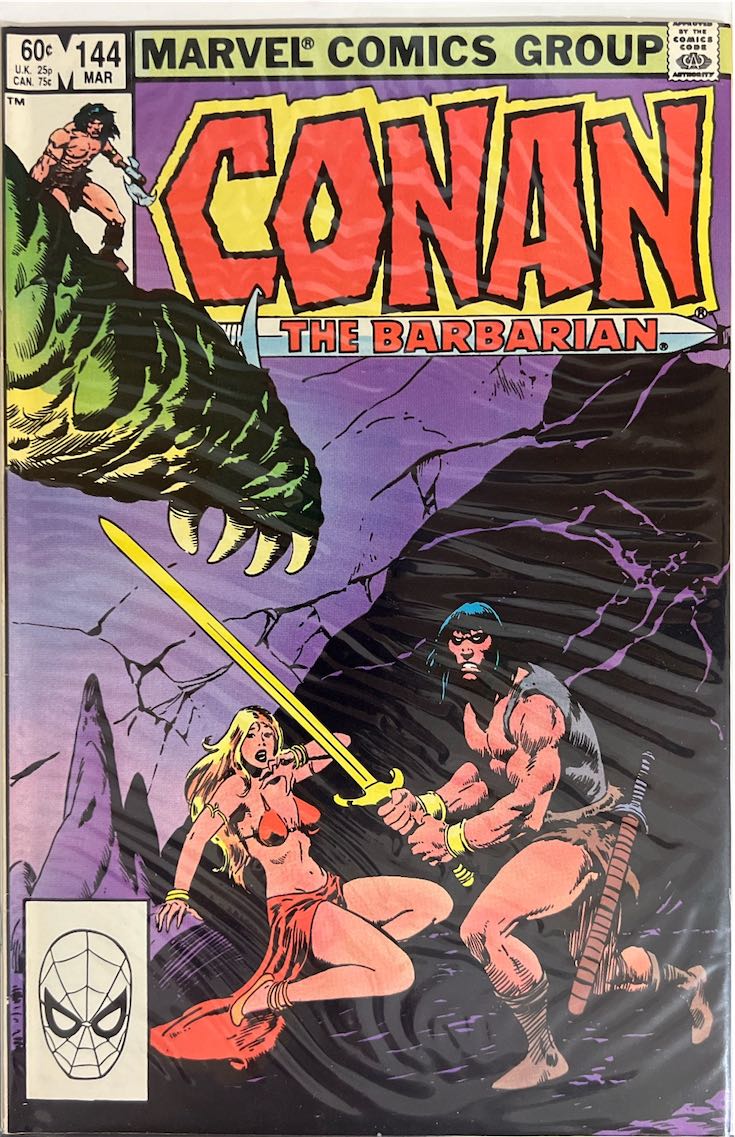 Conan the Barbarian, #144 (Marvel Comics, 1983) - Direct Edition