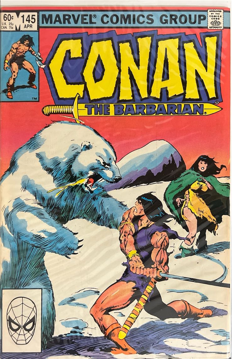 Conan the Barbarian, #145, (Marvel Comics, 1983) - Direct Edition