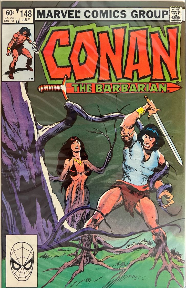 Conan The Barbarian, #148, (Marvel Comics, 1983) - Direct Sales