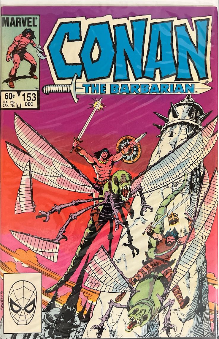 Conan The Barbarian, #153 (Marvel, 1983) - Newsstand Edition