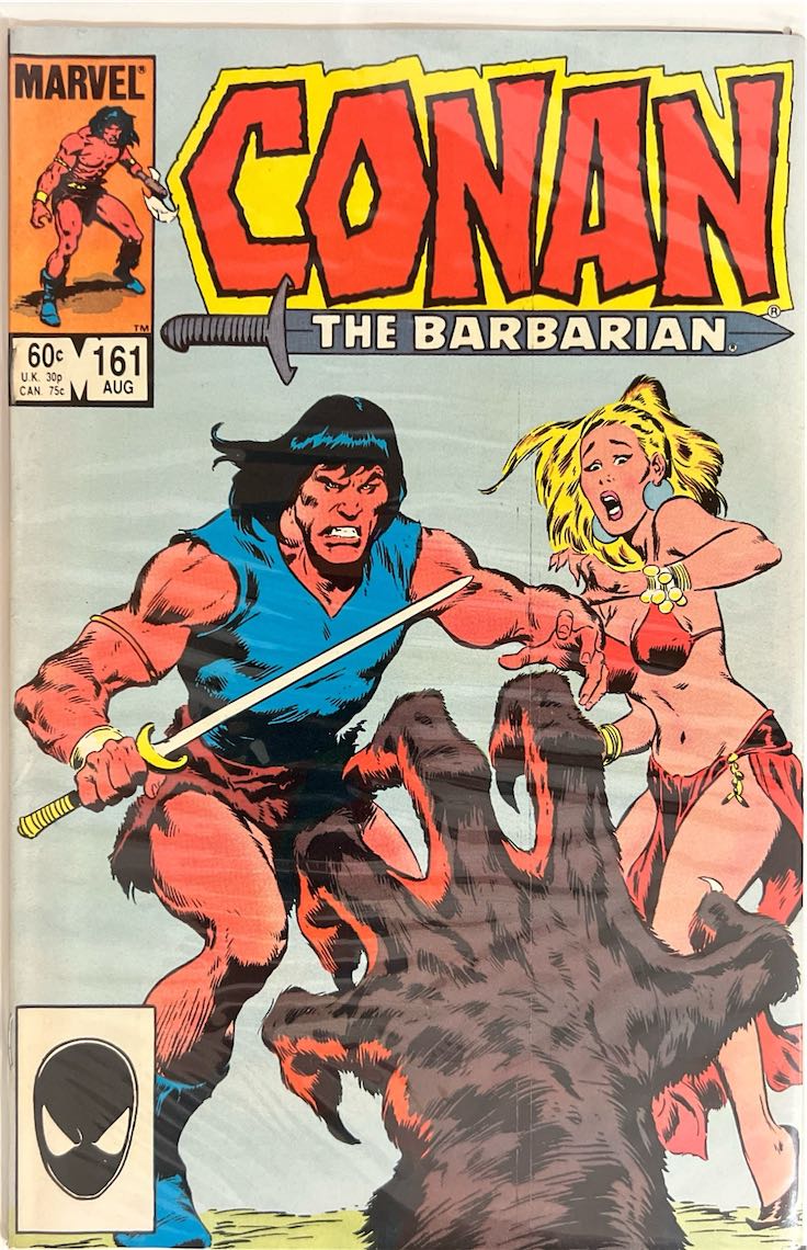 Conan the Barbarian, #161, (Marvel, 1984) - Direct Sales Edition