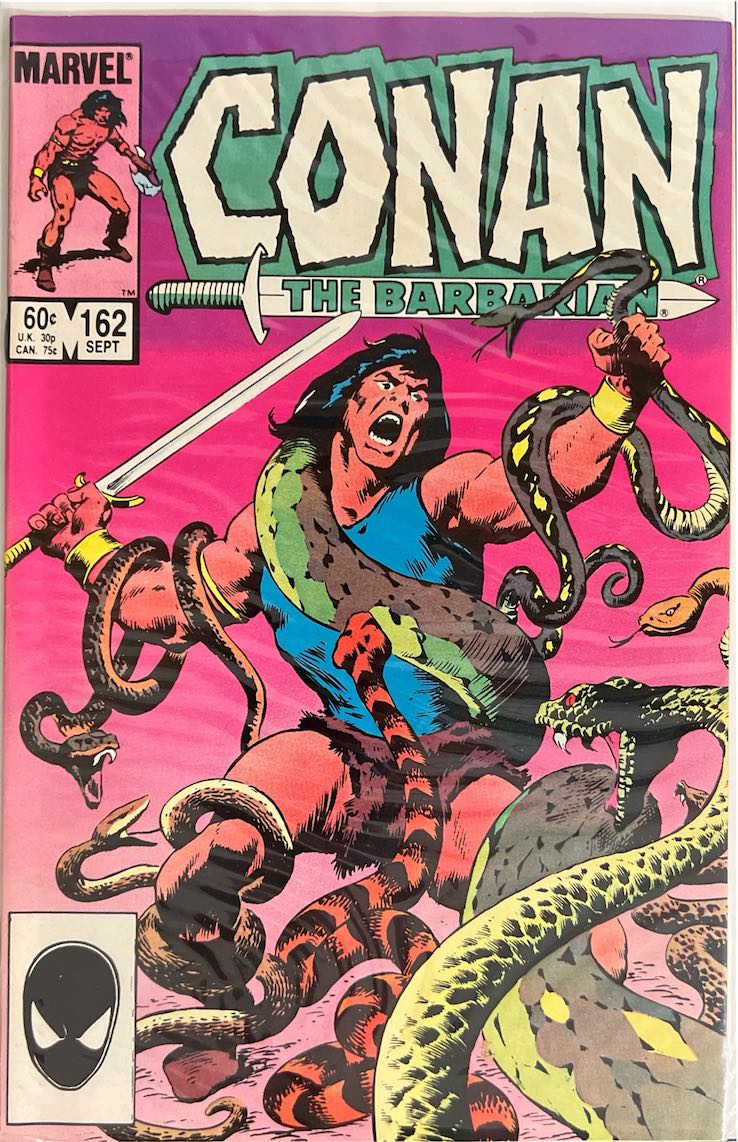 Conan The Barbarian, #162 (Marvel, 1984) - Direct Edition