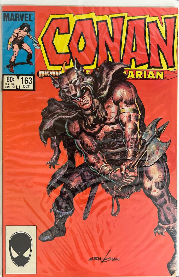 Conan the Barbarian, #163 (Marvel, 1984) - Direct Edition