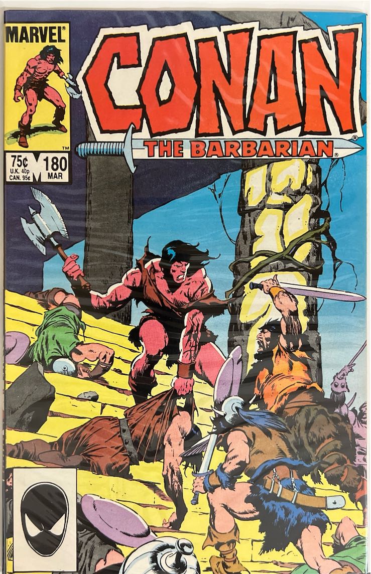 Conan the Barbarian, #180 (Marvel, 1986) - Direct Sales