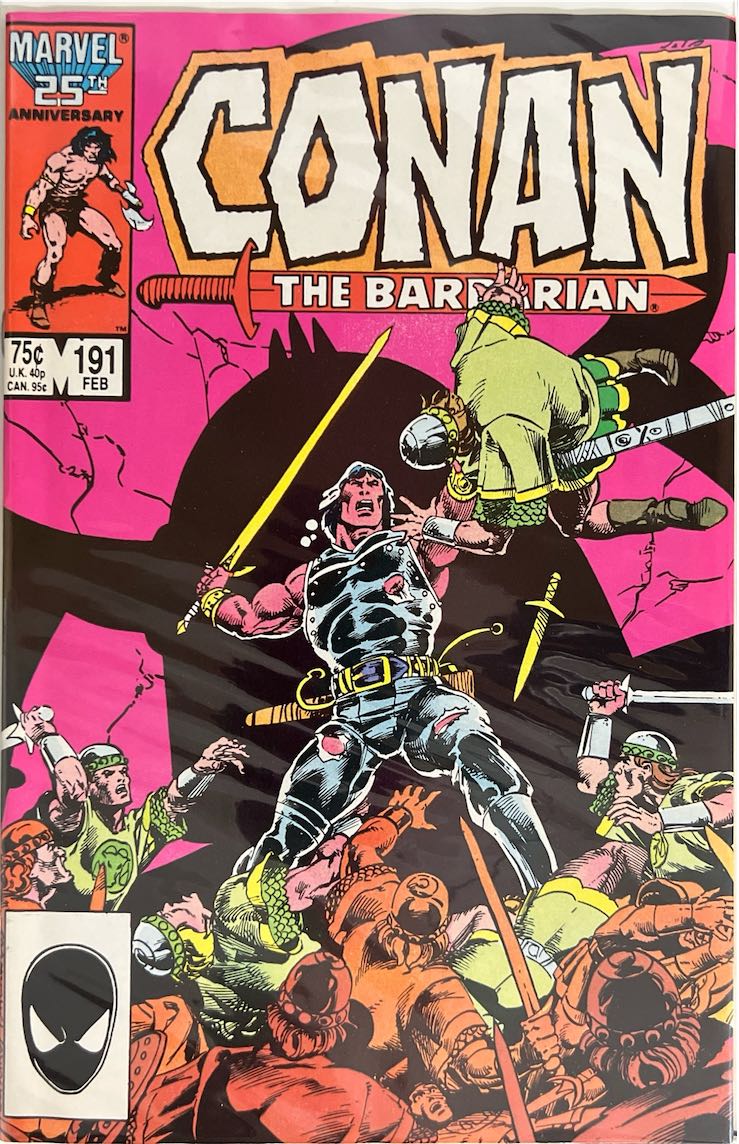 Conan the Barbarian, #191 (Marvel, 1987) - Direct Sales