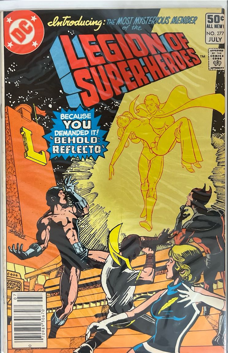 Legion of Super-Heroes, #277, The Most Mysterious Member (DC Comics, 1981) - Direct Sales