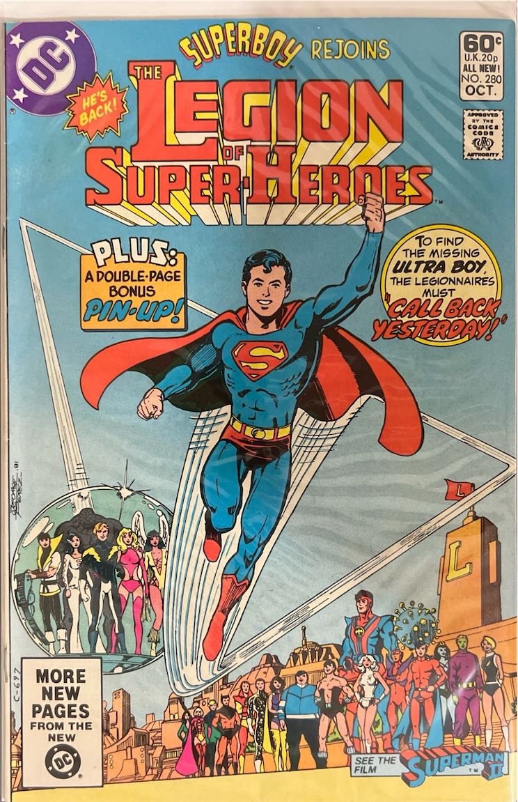 The Legion of Super-Heroes, #280 (DC Comics, 1981) - Direct Sales Edition