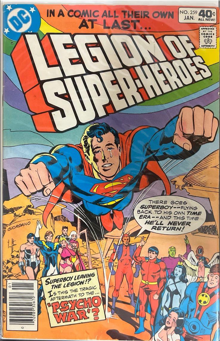 Legion of Super-Heroes, #259, (DC, 1980) - Direct Sales