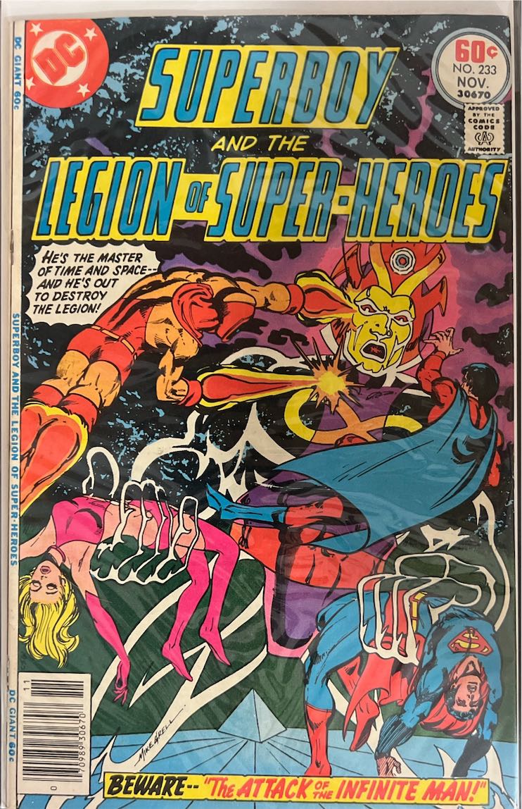 Superboy and the Legion of Super-Heroes, #233 (DC Comics, 1977) - Direct Sales