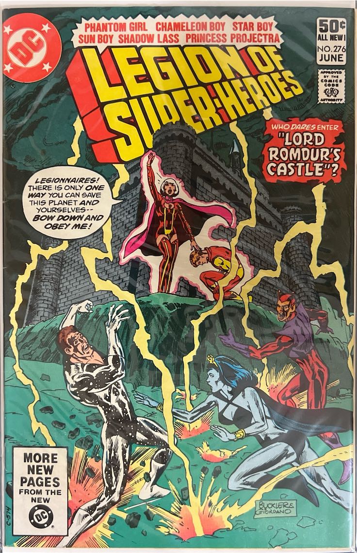 Legion of Super-Heroes, #276 (DC Comics, 1981) - Newsstand Edition