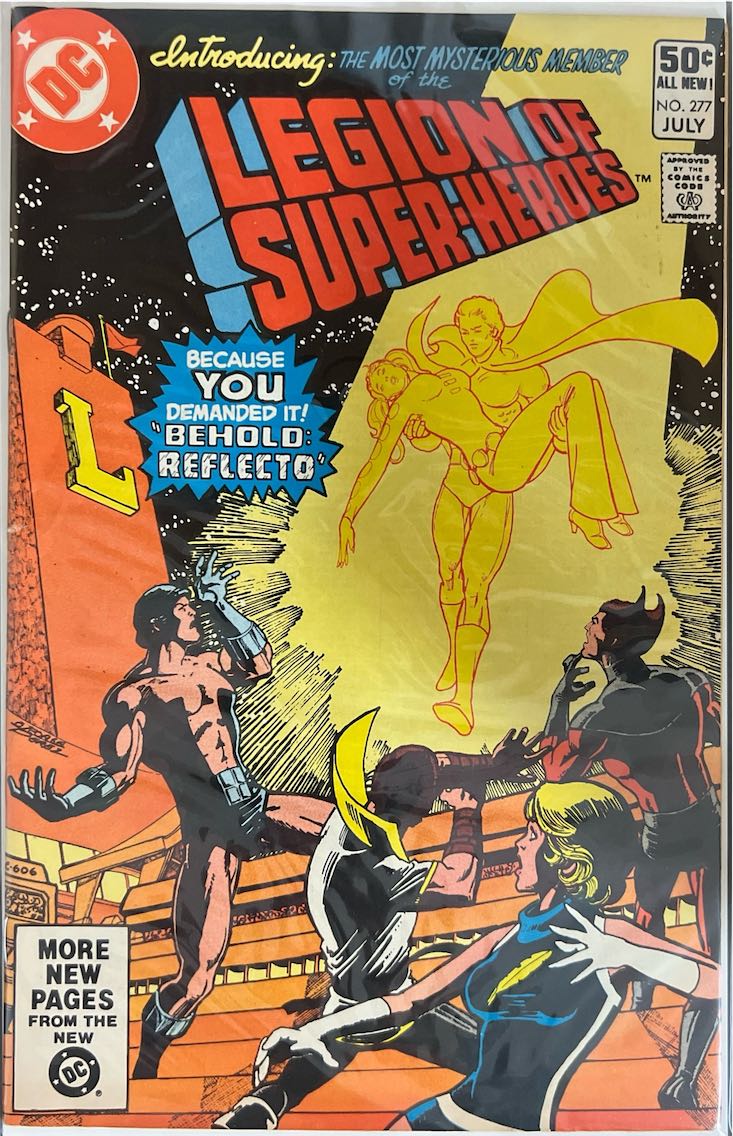 Legion of Super-Heroes, #277, The Most Mysterious Member (DC Comics, 1981) - Direct Sales