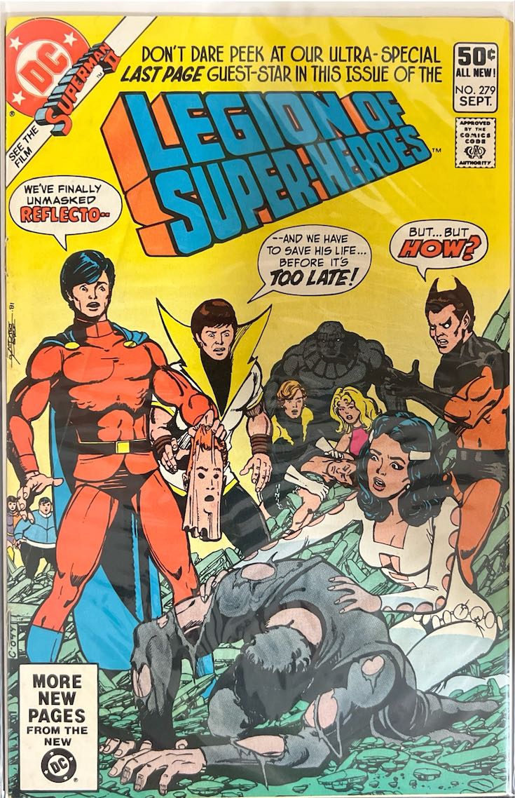 Legion of Super-Heroes, #279, (DC Comics, 1981) - Newsstand Edition