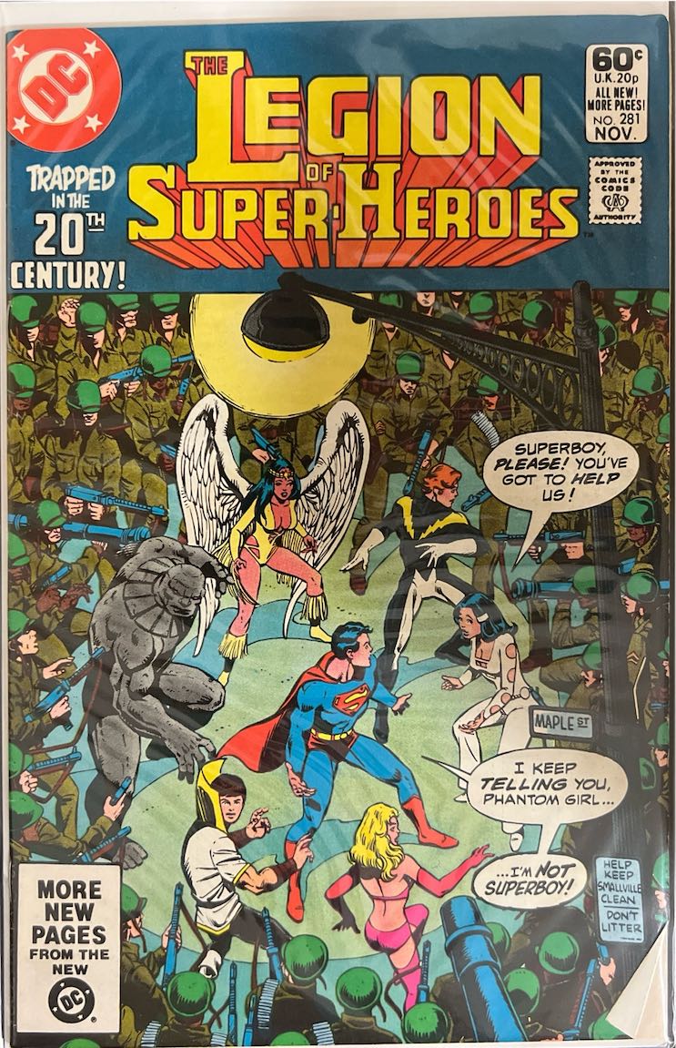 The Legion of Super-Heroes, #281 (DC Comics, 1981) - Direct Sales