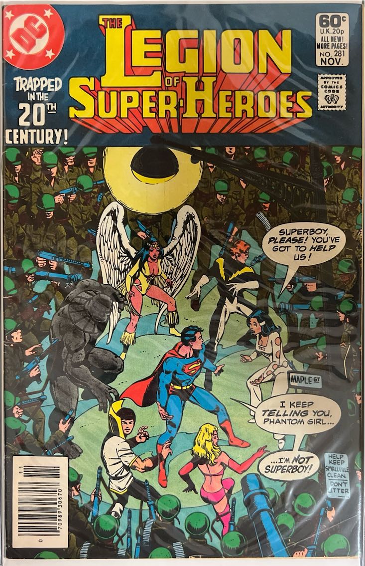 The Legion of Super-Heroes, #281 (DC Comics, 1981) - Direct Sales