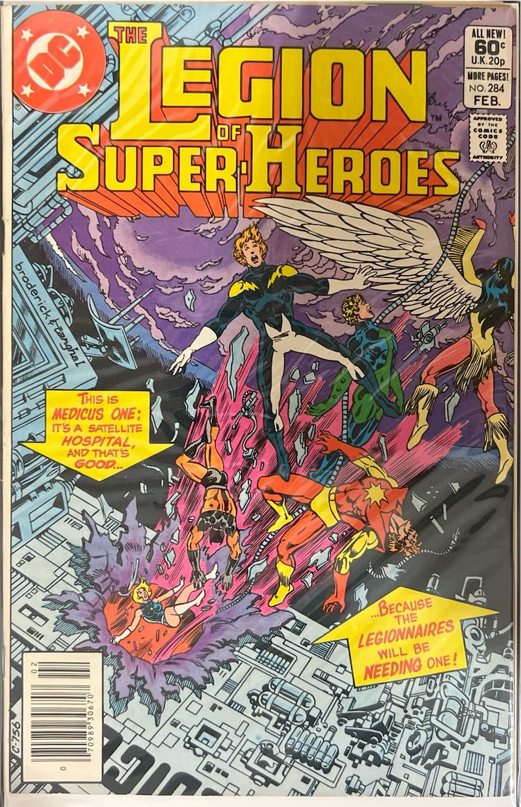 The Legion of Super-Heroes, #284, Medicus One (DC Comics, 1982) - Newsstand Edition