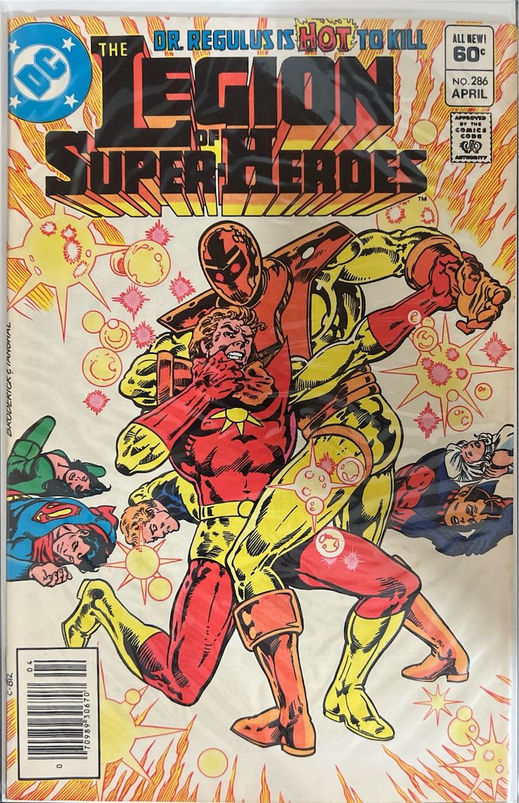 The Legion of Super-Heroes, #286 (DC, 1982) - Direct Sales