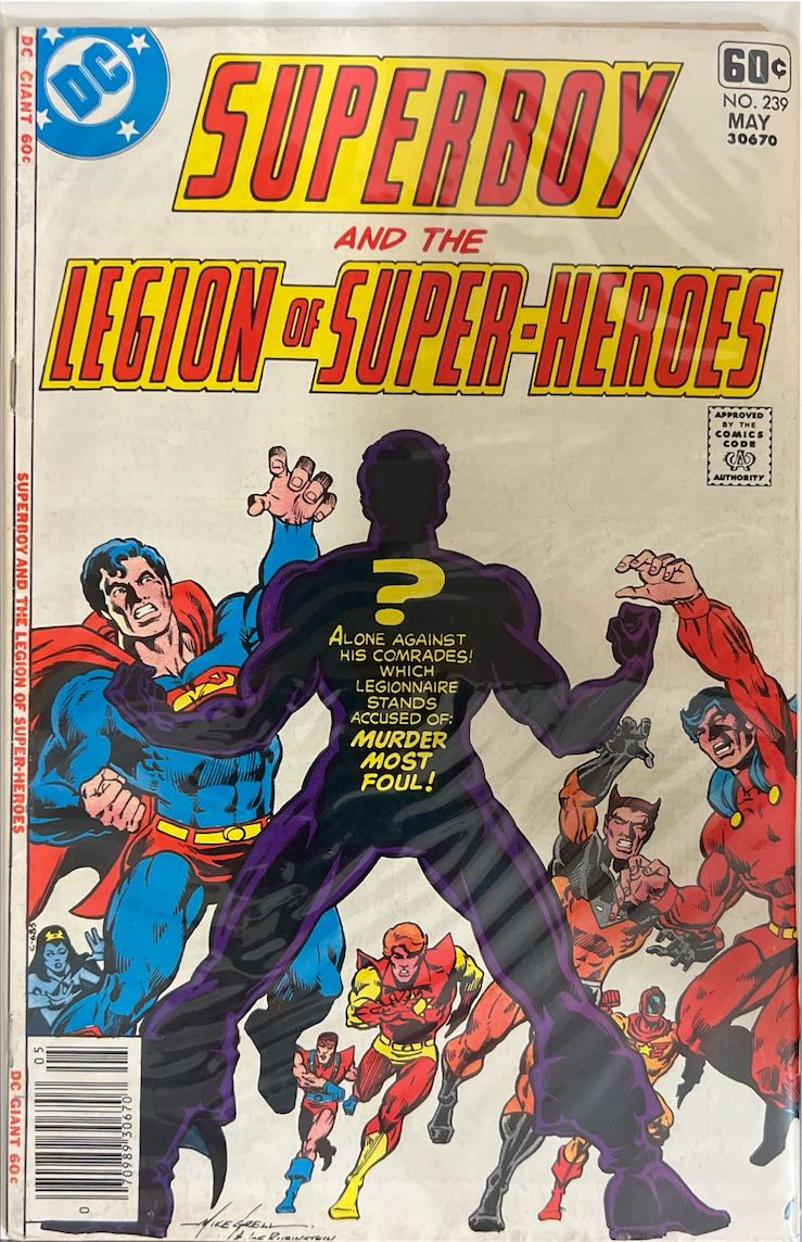 Superboy and the Legion of Super-Heroes, #239 (DC Comics, 1978) - Direct Sales