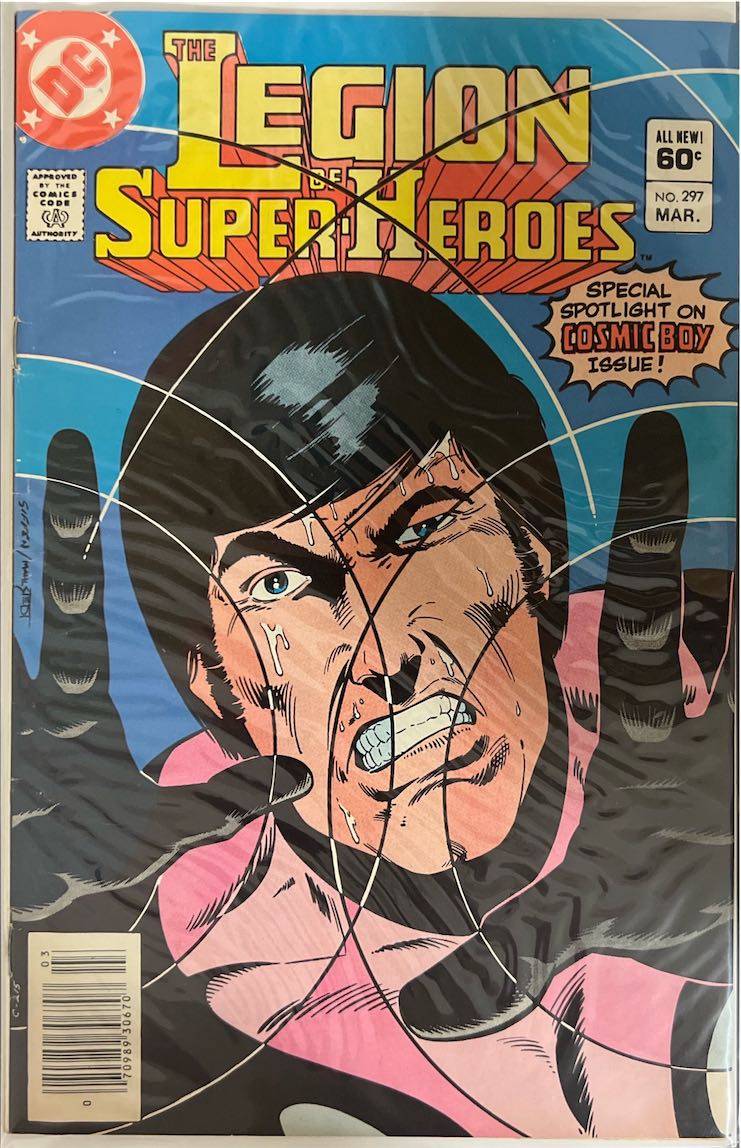 The Legion of Super-Heroes, #297, Special Spotlight on Cosmic Boy Issue! (DC Comics, 1983) - Direct Sales