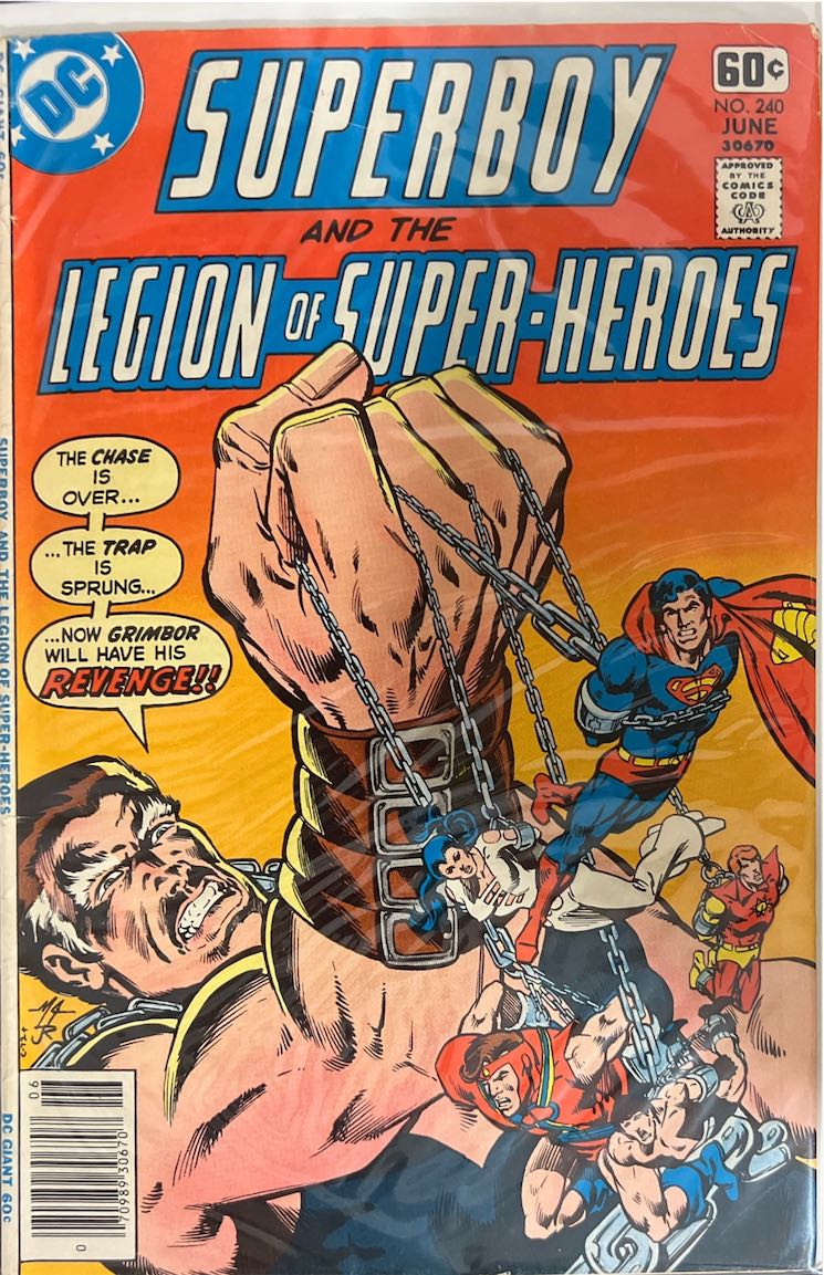 Superboy and the Legion of Super-Heroes, #240 (DC, 1978) - Direct Sales