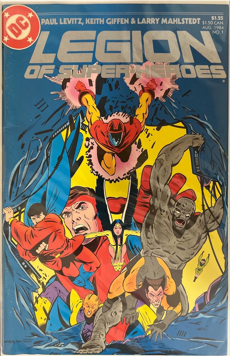 Legion of Super-Heroes, #001, (DC Comics, 1984) - Direct