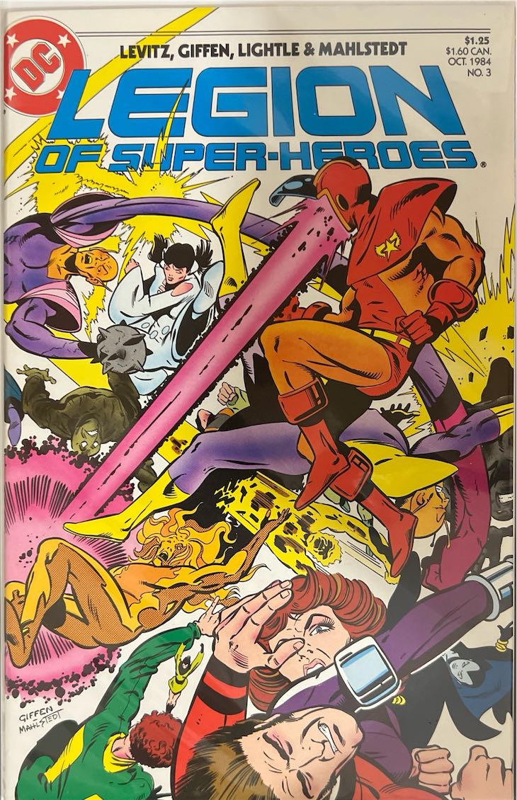 Legion of Super-Heroes, #003 (DC Comics, 1984) - Direct Sales