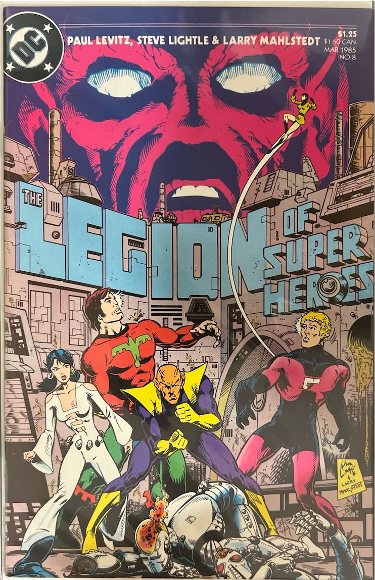 Legion of Super-Heroes, #008, (DC Comics, 1985) - Direct Sales Variant