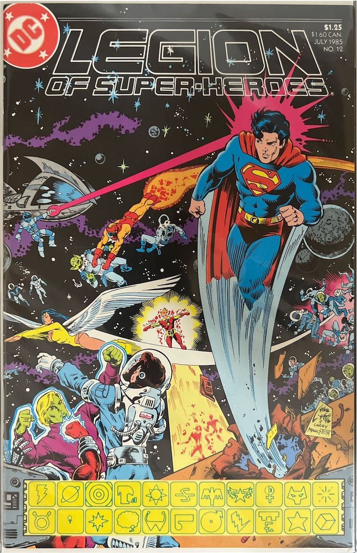 Legion of Super-Heroes, #012 (DC Comics, 1985) - Direct Sales