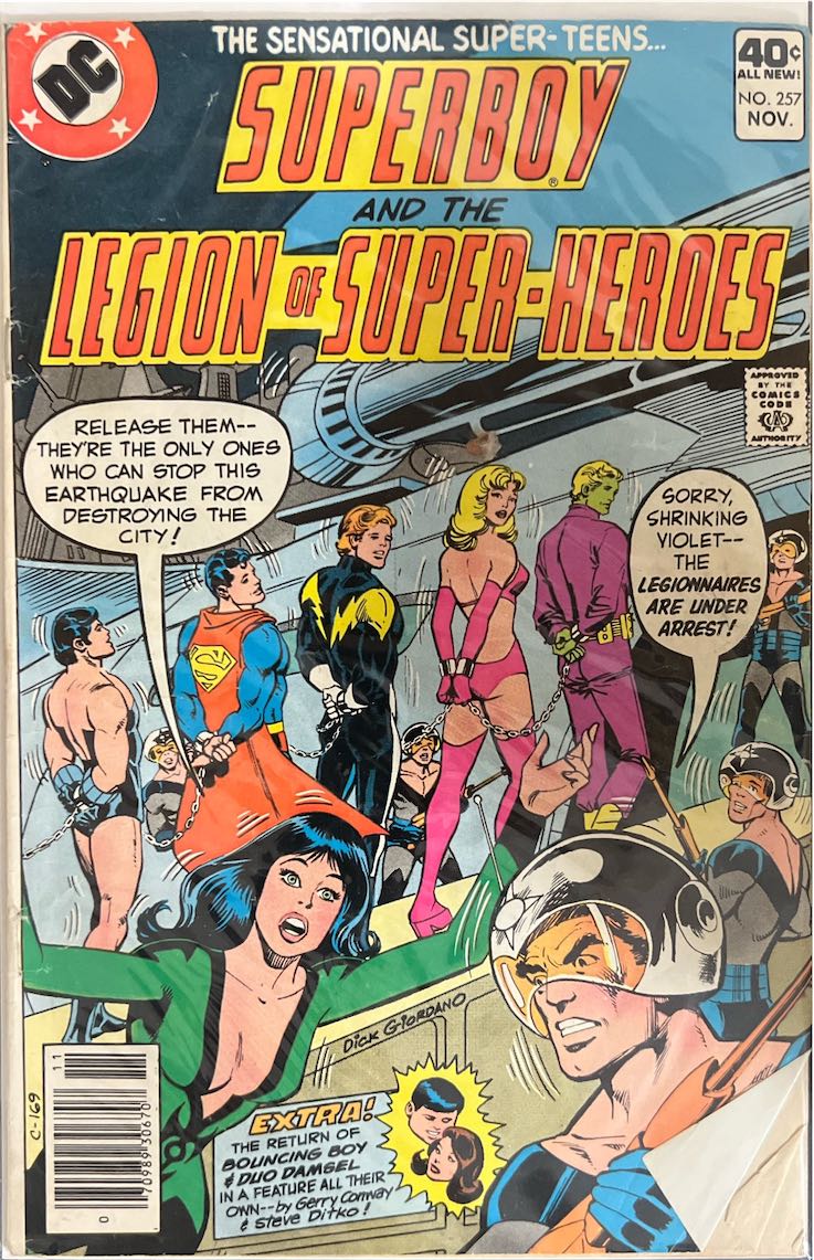 Superboy and the Legion of Super-Heroes, #257 (DC, 1979) - Direct Sales