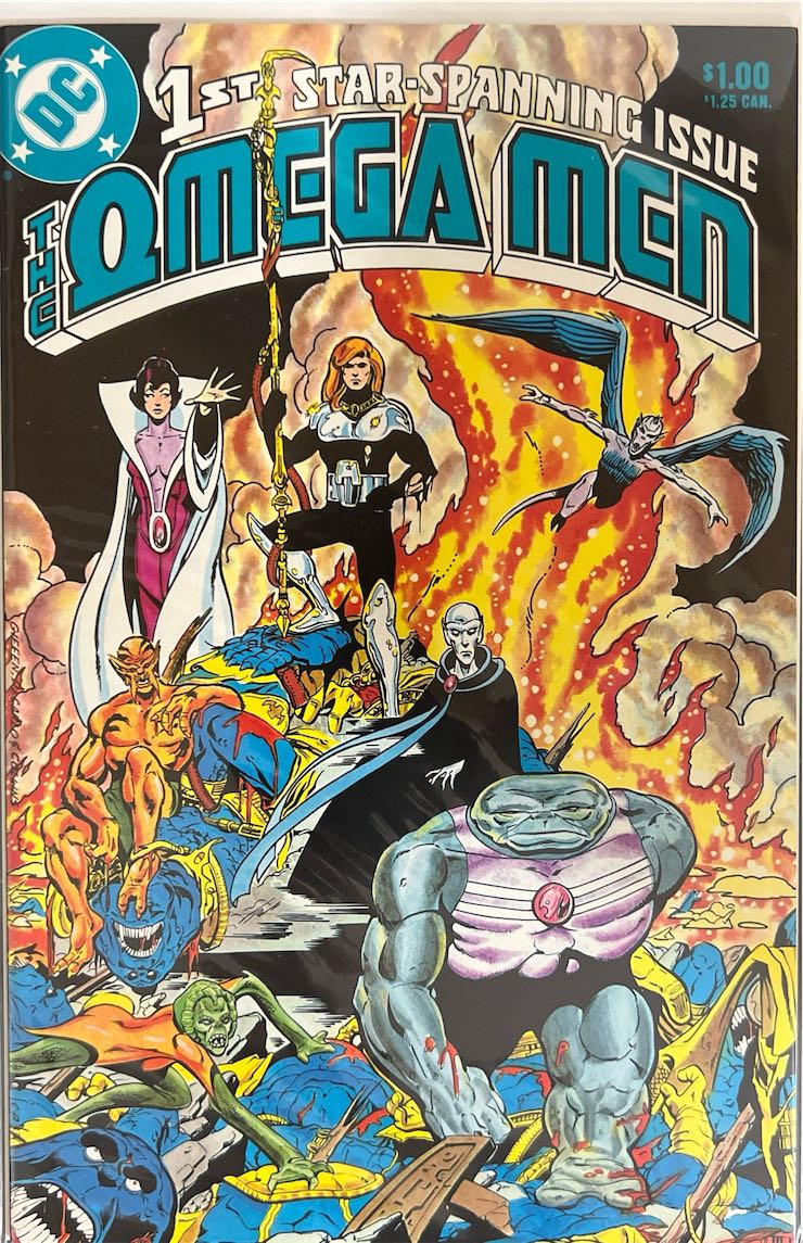 The Omega Men, #001, 1st Star-Spanning Issue (DC Comics, 1983) - Direct Sales