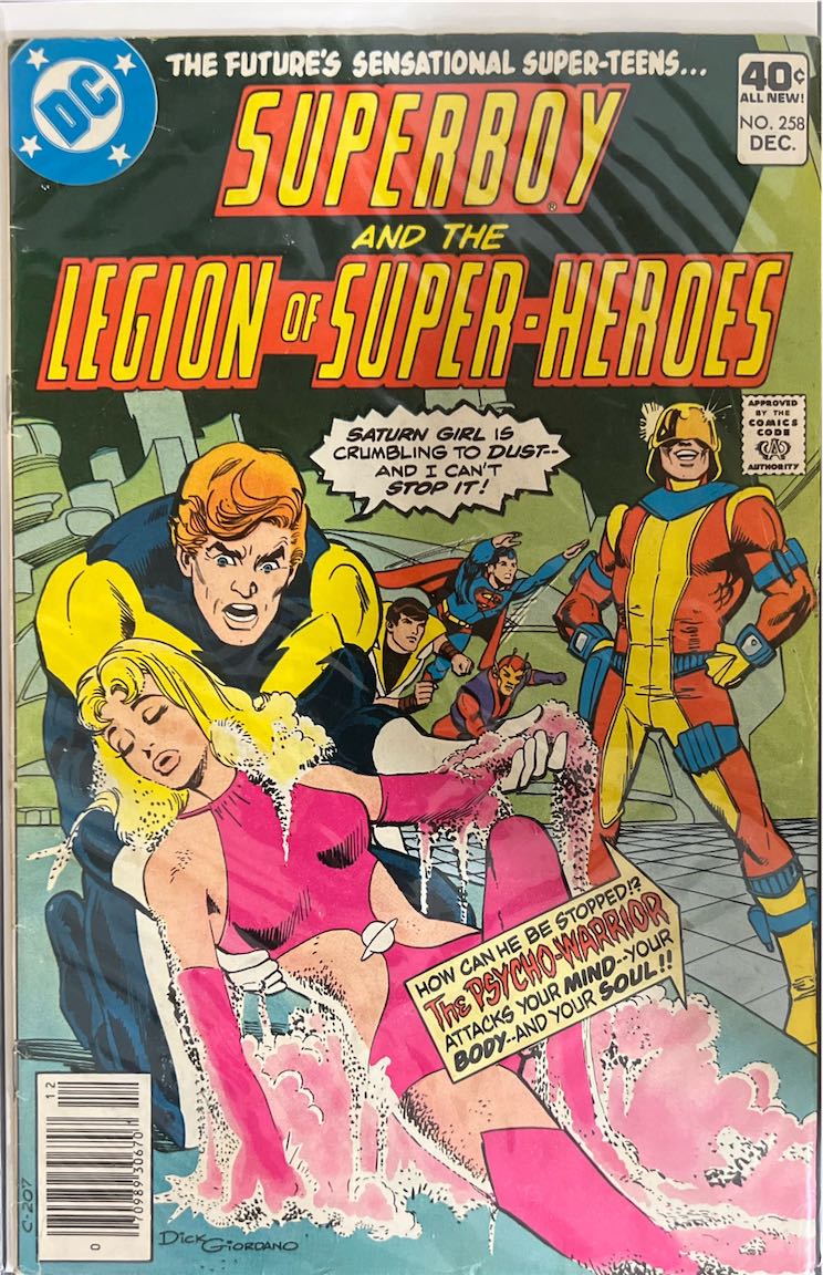 Superboy and the Legion of Super-Heroes, #258 (DC Comics, 1979) - Direct Sales Edition