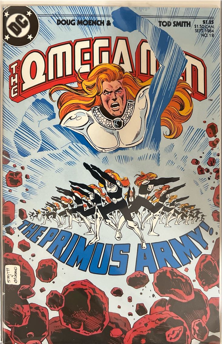 The Omega Men, #018, The Primus Army (DC Comics, 1984) - Direct Edition