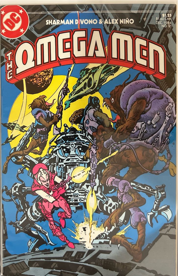 The Omega Men, #021 (DC, 1984) - Direct Sales
