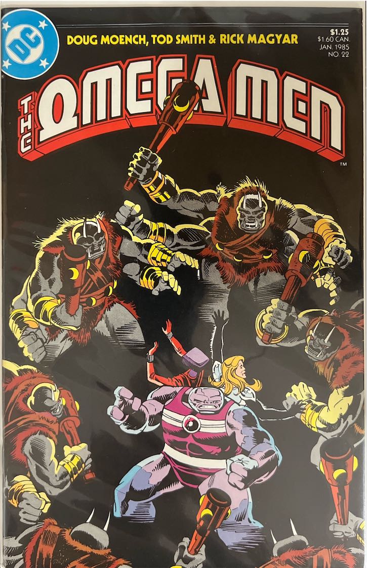 The Omega Men, #022, (DC Comics, 1985) - Direct Sales