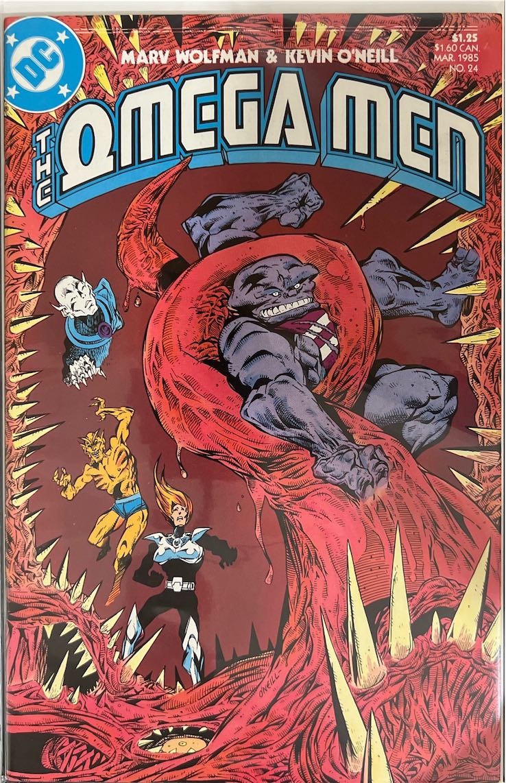 The Omega Men, #024, (DC Comics, 1985) - Direct Sales