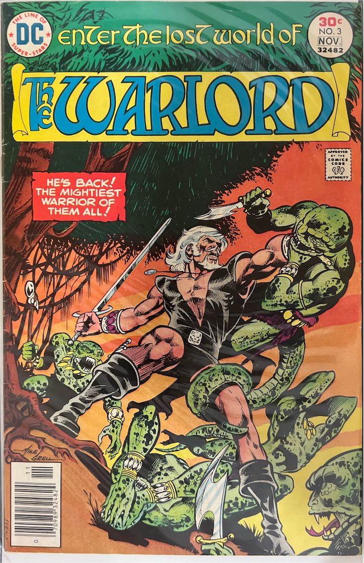 The Warlord, #003, Enter The Lost World (DC, 1976) - Direct Sales