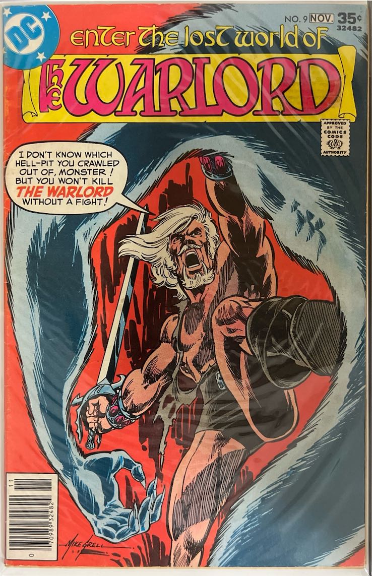 The Warlord, #009 (DC Comics, 1977) - Direct Sales