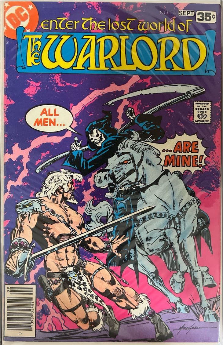 The Warlord, #014 (DC Comics, 1978) - Direct Sales