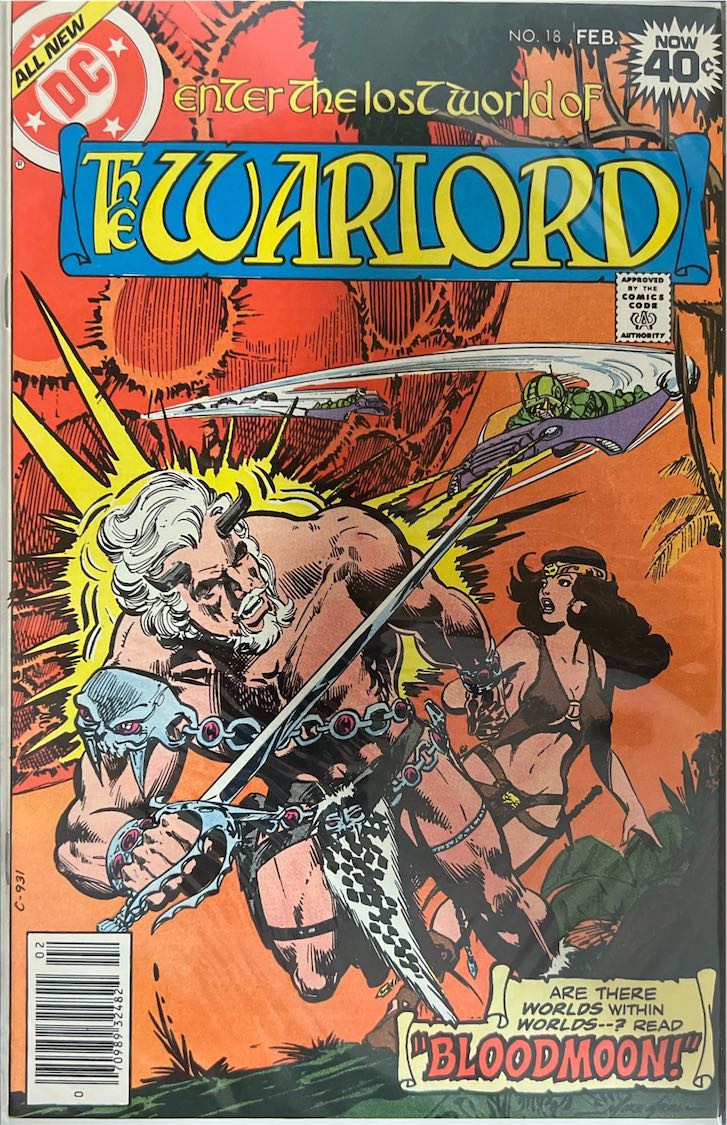 The Warlord, #018, Bloodmoon! (DC Comics, 1979) - Direct Sales