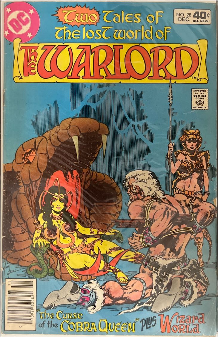 The Warlord, #028, Two Tales of the Lost World (DC Comics, 1980) - Direct Sales Edition