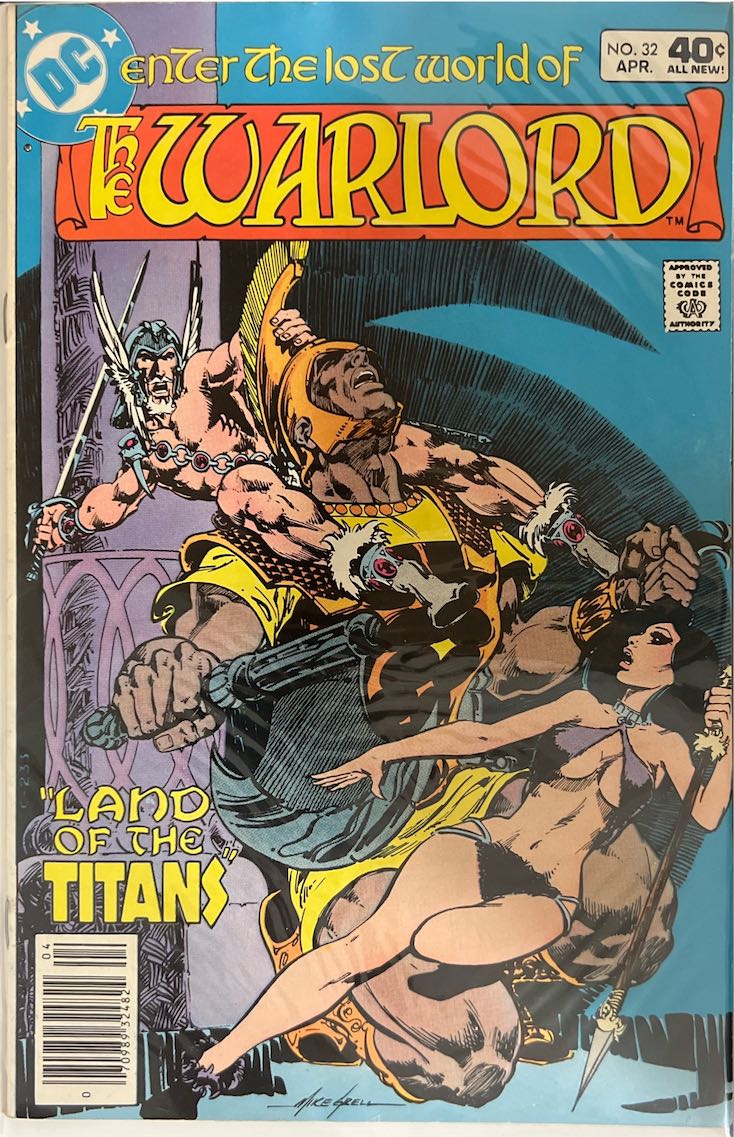 The Warlord, #032, Land of the Titans (DC Comics, April 1980) - Direct Sales