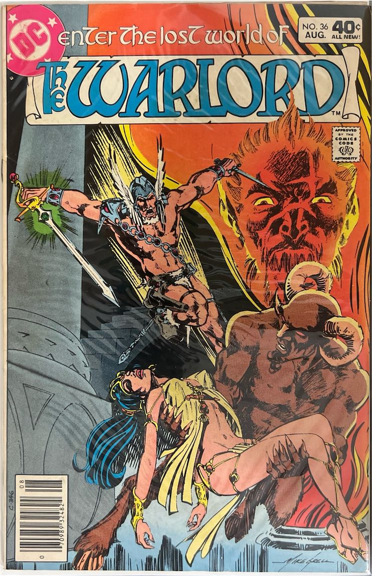 The Warlord, #036, Enter the Lost World of (DC Comics, 1980) - Direct Edition