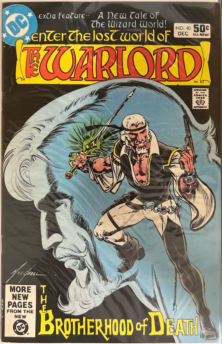 The Warlord, #040, The Brotherhood of Death (DC Comics, 1980) - Direct Sales