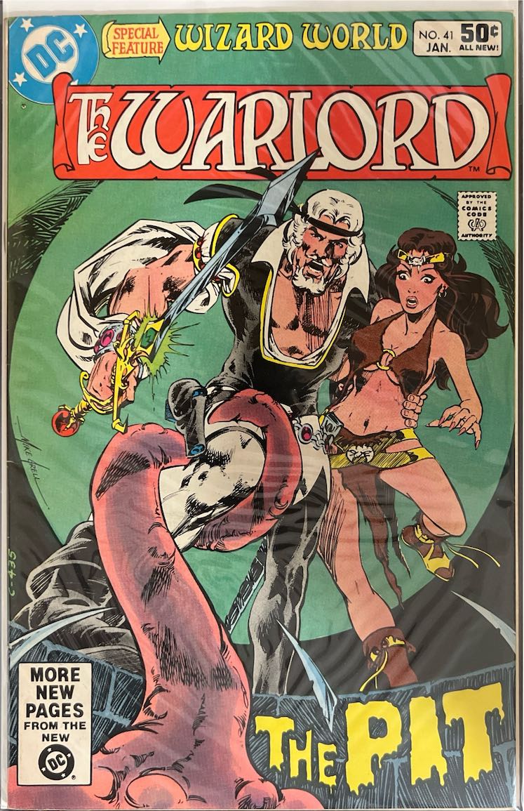 The Warlord, #041, The Pit (DC Comics, 1980) - Direct Sales