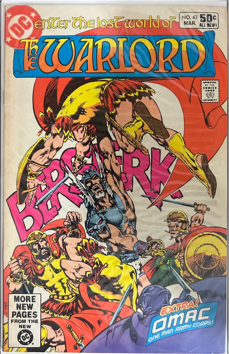 The Warlord, #043 (DC Comics, 1981) - Direct Sales Edition