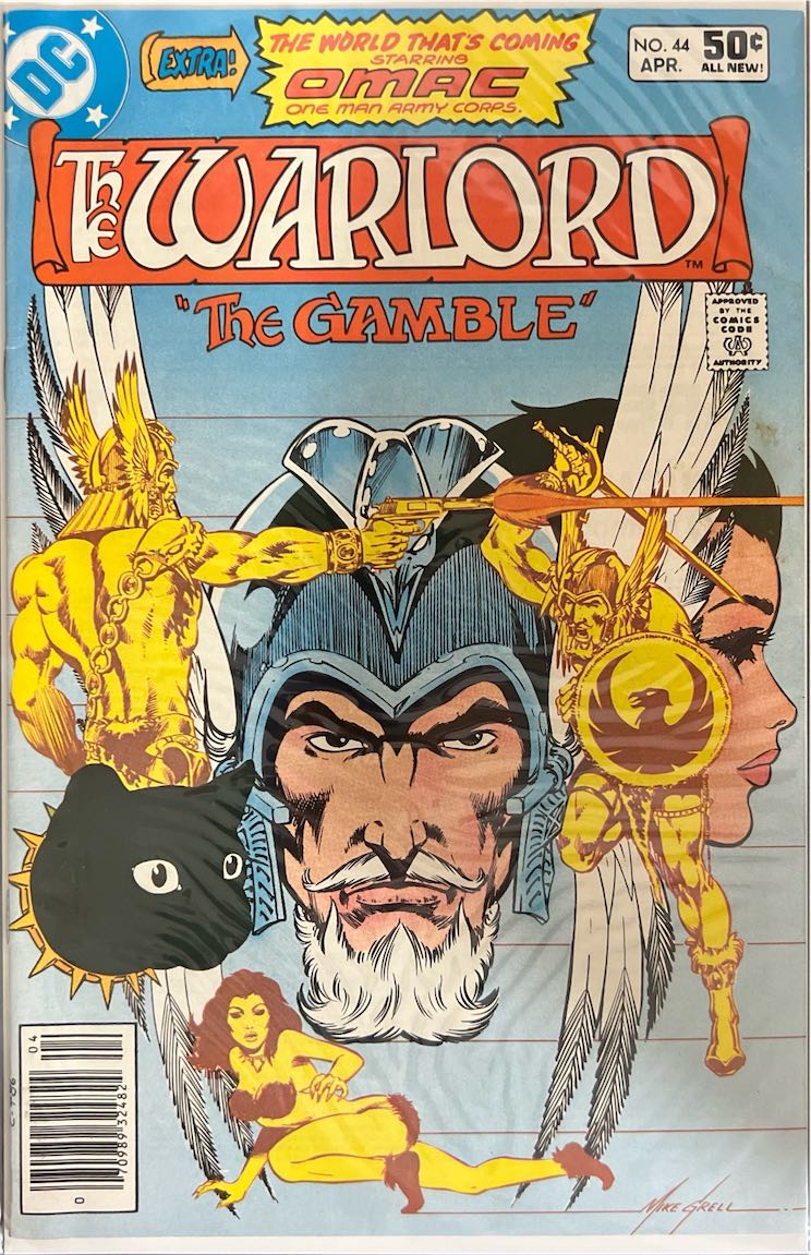 The Warlord, #044, "The Gamble" (DC Comics, 1981) - Direct Edition