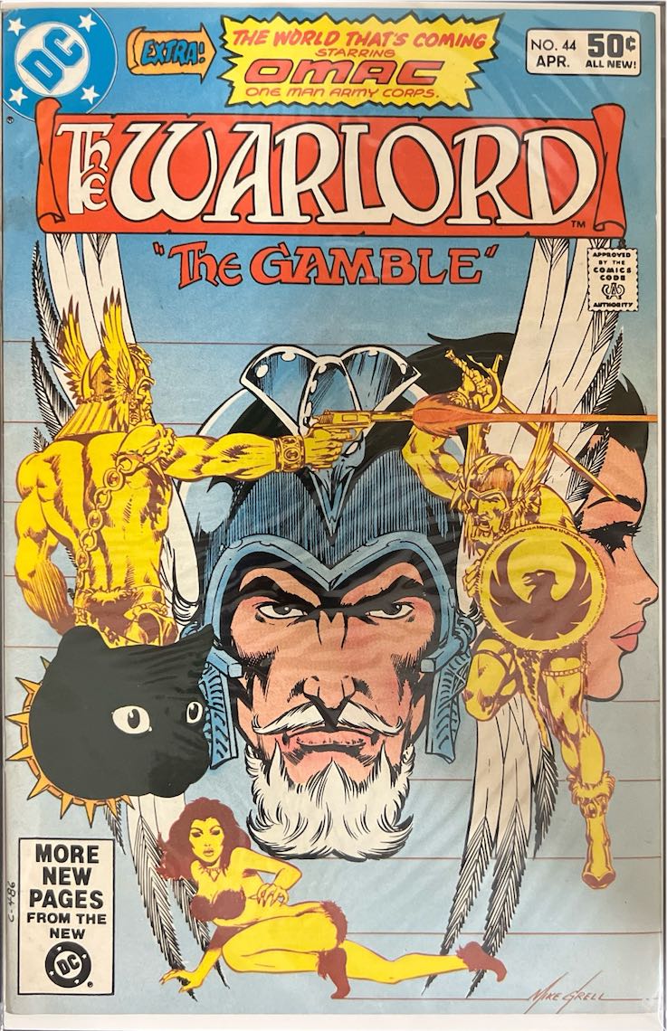 The Warlord, #044, "The Gamble" (DC Comics, 1981) - Direct Sales