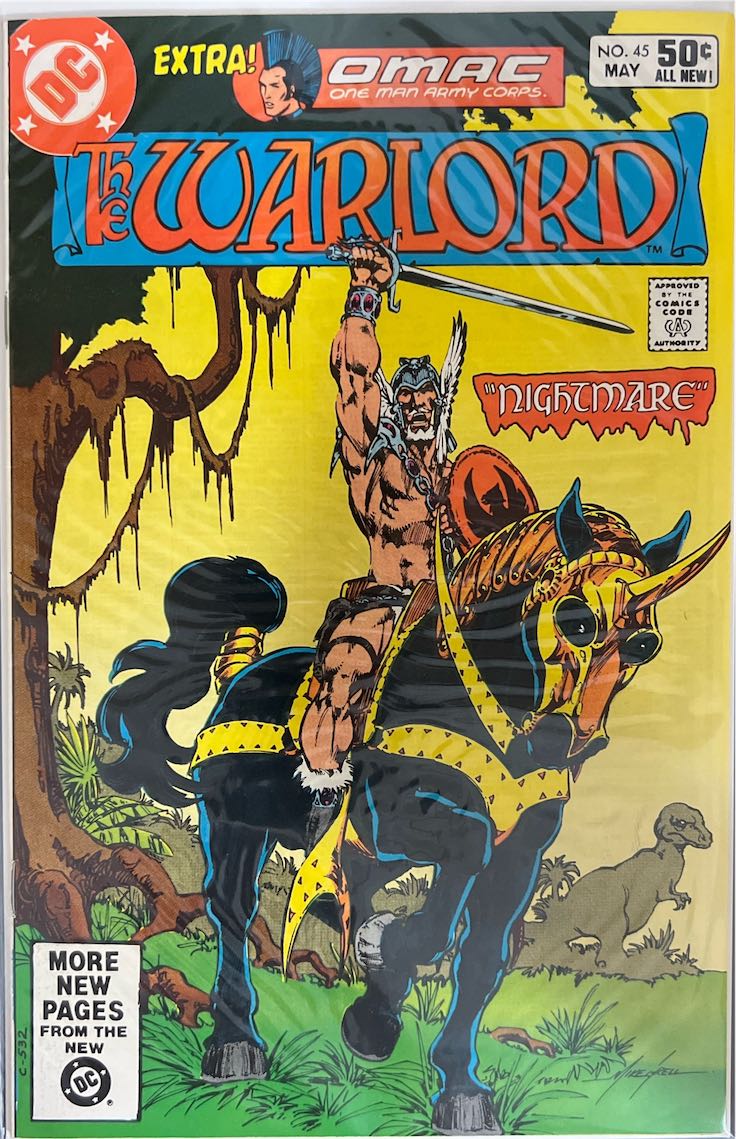 The Warlord, #045, Nightmare (DC Comics, 1981) - Direct Sales