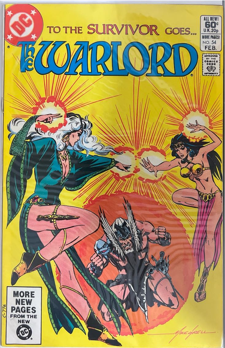 The Warlord, #054 (DC Comics, 1981) - Direct Sales