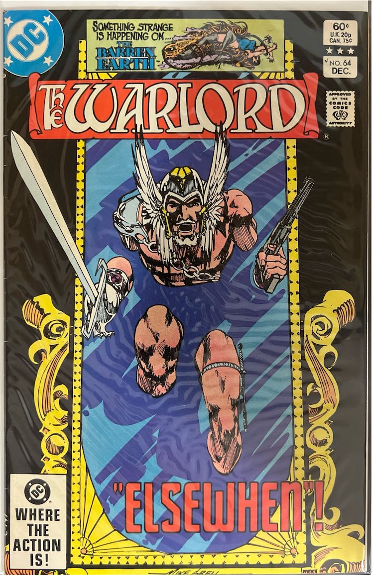 The Warlord, #064, "Elsewhen!" (DC Comics, 1982) - Direct Sales