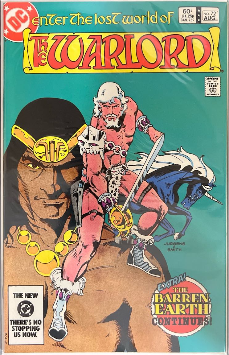 The Warlord, #072, Enter the Lost World of The Warlord (DC Comics, 1983) - Direct Sales